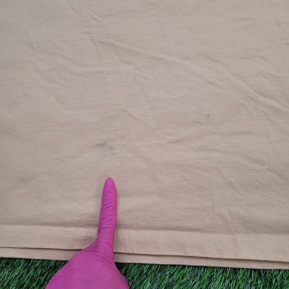 Disney Donald Duck Ringer Shirt XL 24x27 Beige Blue - Picture 4 of 15